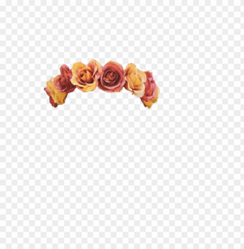 Clip Are Flower Crown Isolated Design Element In PNG Format