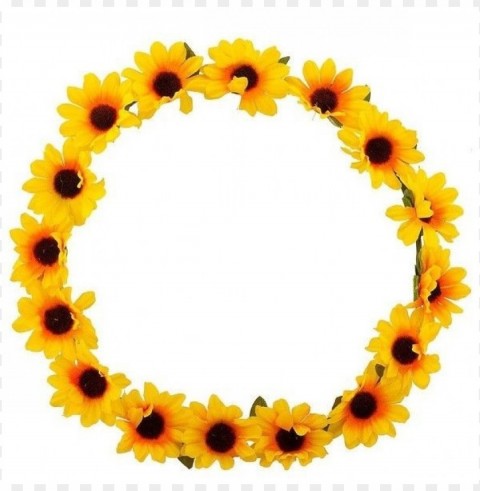 clip are flower crown Isolated Artwork in HighResolution PNG PNG transparent with Clear Background ID b094f6da