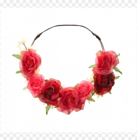 clip are flower crown Isolated Artwork in Transparent PNG Format