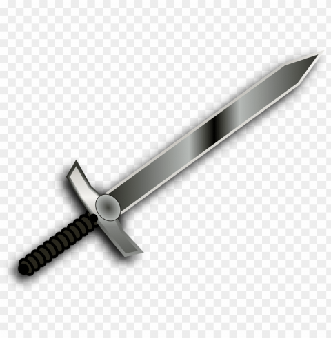 clip art at clker com vector online - imagem de uma espada Transparent Background PNG Isolated Pattern