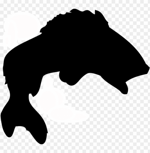 clip art at getdrawings - bass fish silhouette clipart PNG images with alpha mask
