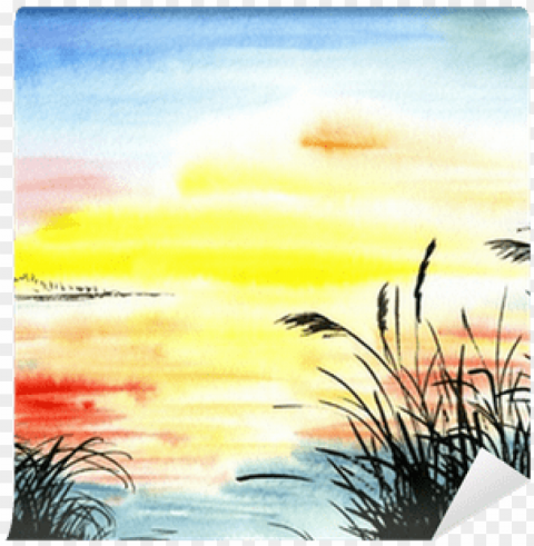 clip art freeuse download drawing sunsets watercolor - watercolor painti PNG files with no background free