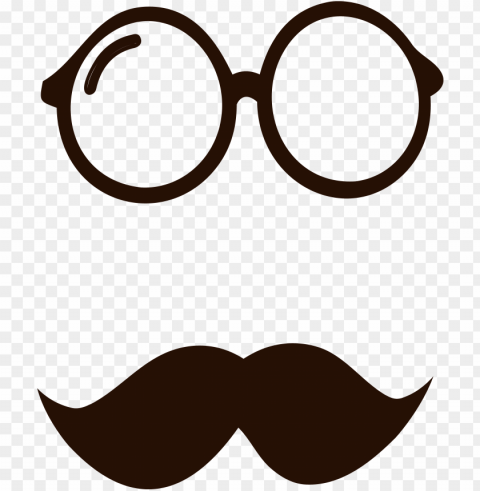 clip art freeuse download movember glasses and - mustache clipart background PNG files with transparent canvas collection