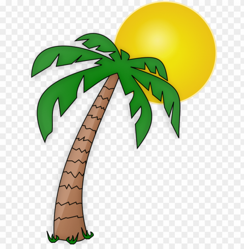clip art transparent background panda free - cartoon palm tree PNG images with clear alpha layer