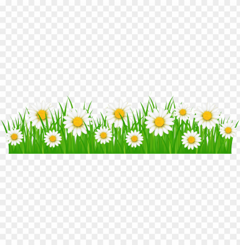 clip art ground with white clip art - grass with flowers Transparent background PNG images comprehensive collection