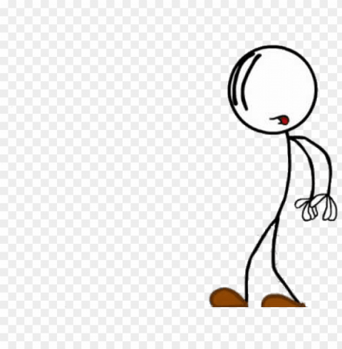 clip art library stickman henry - henry the stickman Transparent PNG Isolated Graphic Detail