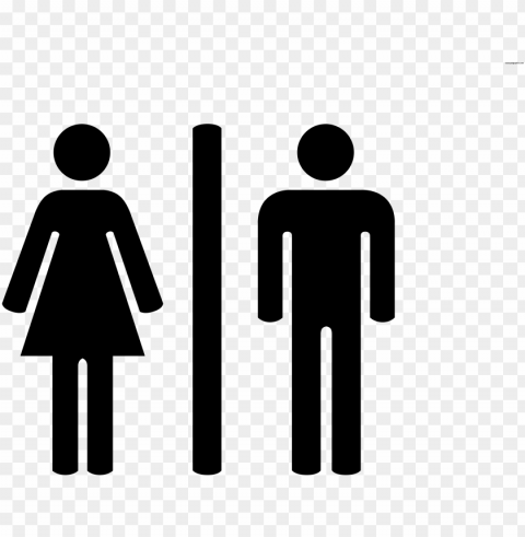 clip arts related to - male and female bathroom symbols Clear PNG pictures package