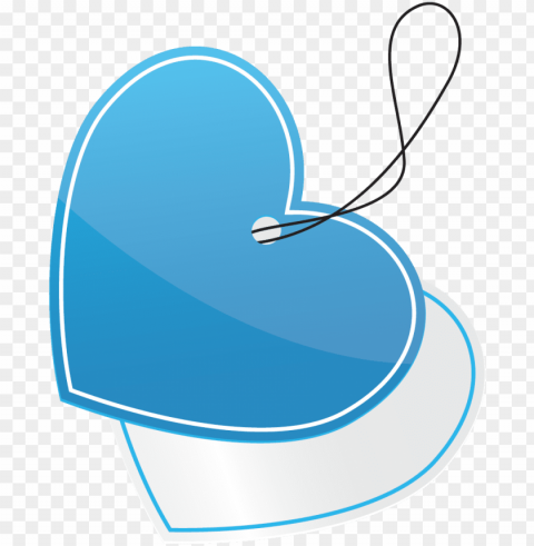 clip black and white stock blue heart shaped transprent - coração azul vetor Transparent PNG pictures archive