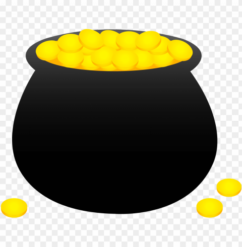 clip black and white stock cartoon - pot of gold clip art PNG for mobile apps