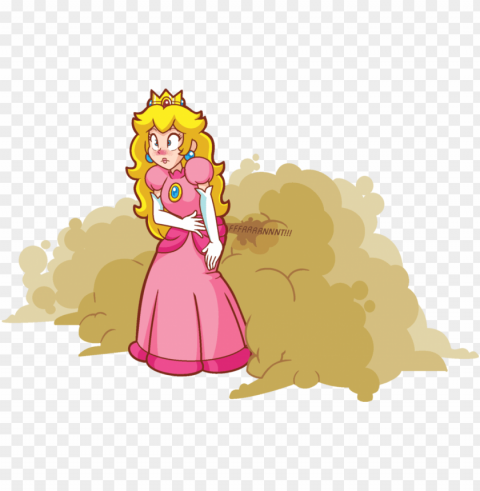 clip free download peaches drawing princes - princess peach fart PNG clipart with transparent background