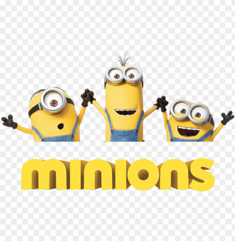 clip freeuse download minions for free download - minions logo PNG Image with Isolated Transparency
