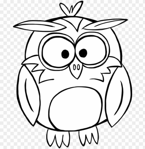 clip freeuse huge freebie download for - cute owl clipart black and white Transparent background PNG images selection