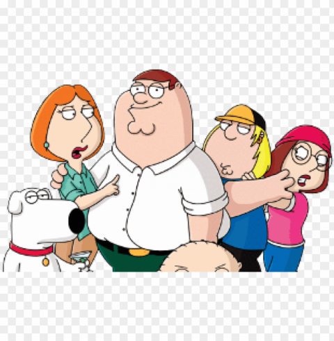 clip royalty free download character for free download - family guy family PNG graphics