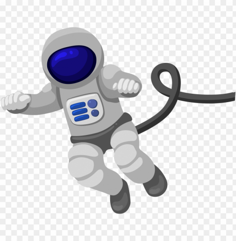 clip transparent astronaut clipart - cartoon astronaut Clean Background Isolated PNG Graphic Detail