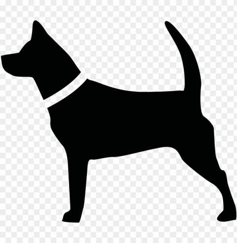 clip download silhouette at getdrawings - dog silhouette Transparent PNG Isolation of Item