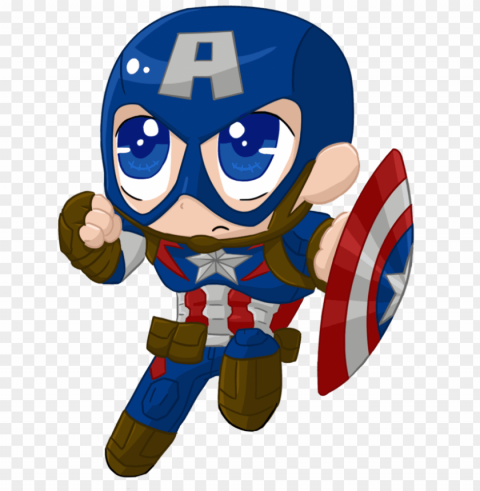 clip transparent library captainamerica aou chibi by - baby captain america High-resolution PNG images with transparency wide set
