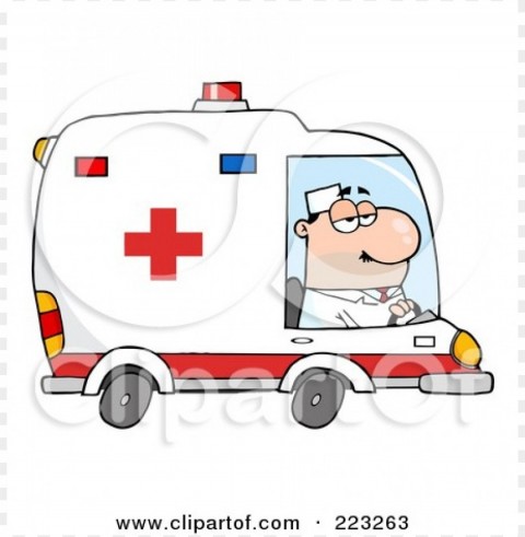 clipart ambulance Clean Background Isolated PNG Icon