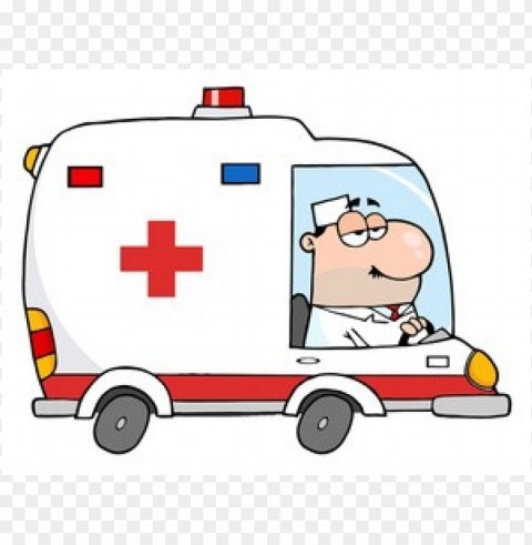 clipart ambulance Clear Background Isolated PNG Object