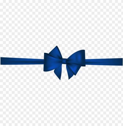 clipart bow blue - ribbon image blue Transparent design PNG