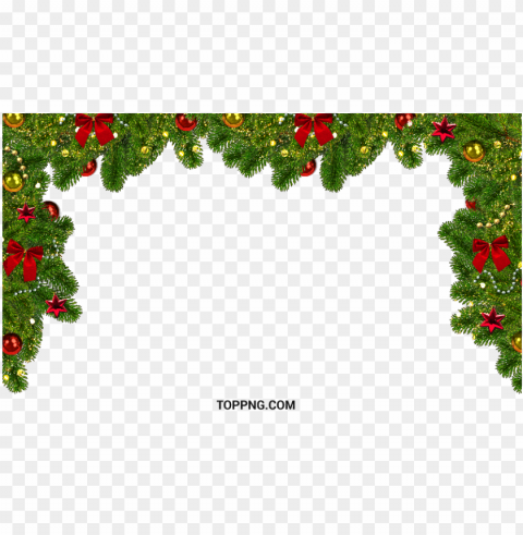 clipart christmas borders design PNG transparent graphics for projects