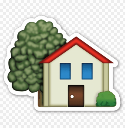 clipart houses emoji - whatsapp emoji haus Transparent PNG images free download
