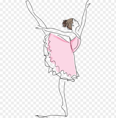 clipart library stock clipart ballerina sketch big - ballerina clipart Transparent Background PNG Isolated Element