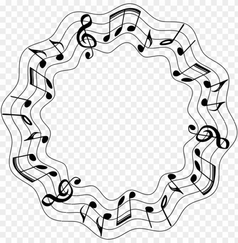 Clipart Musical Circle Large Big Image - Musical Notes Circle PNG Transparent Images Extensive Collection