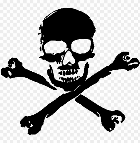 clipart skull baby - skull and crossbones transparent PNG format with no background
