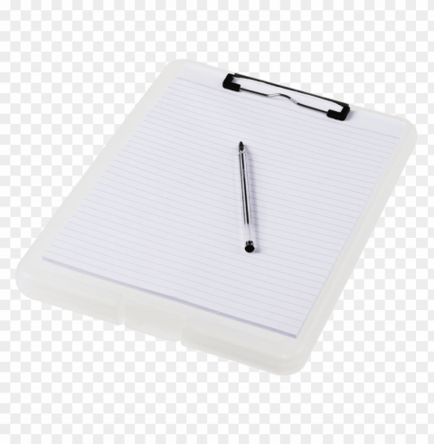 Clipboard And Pen PNG Graphic With Clear Background Isolation