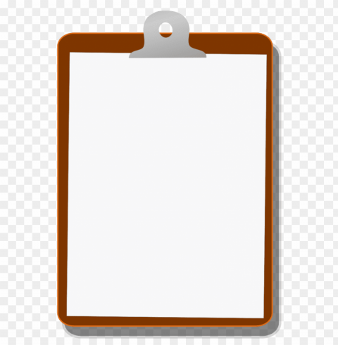 clipboard Clear Background PNG Isolated Design