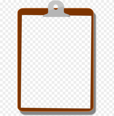 clipboard Clear Background PNG Isolated Graphic Design