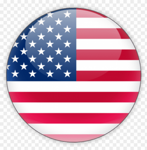 cliquez ici pour la version française click here for - us flag icon round PNG Graphic Isolated with Clarity