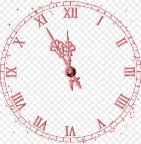 Clock 5 - Clock Face Template HighResolution PNG Isolated On Transparent Background