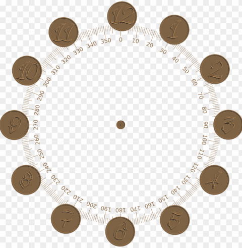 clock face clock dial - loader spinner transparent white Clean Background Isolated PNG Illustration