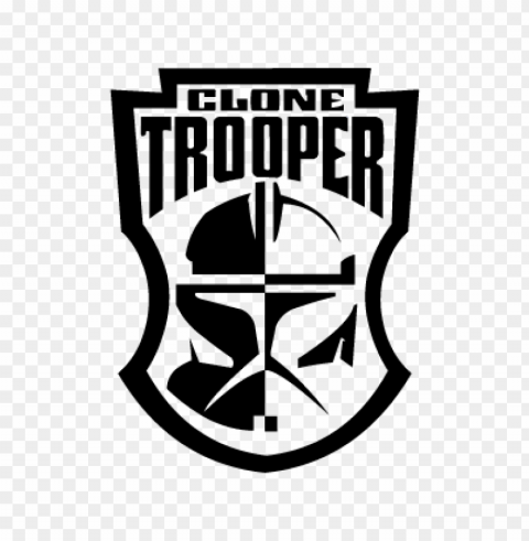 clone trooper logo vector free download PNG transparent design