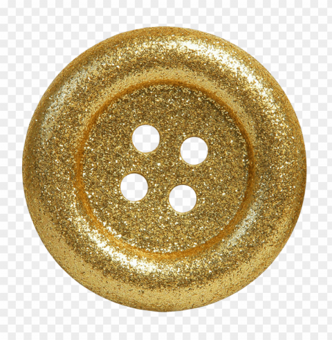 Clothes Button Isolated Item On Transparent PNG Format