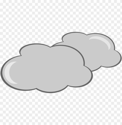 cloud clipart cloudy sky cloudy weather cute clouds - chmury rysunek Free PNG images with alpha channel