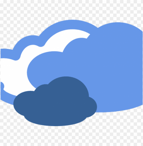 cloud clipart cloudy - weather symbols in Isolated Graphic on HighQuality PNG