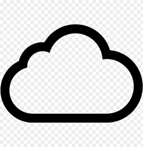 Cloud Logo PNG Image With Isolated Graphic Element