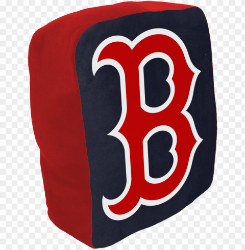 cloud pillow -boston red sox - boston red sox mlb b logo gradient velcro lunch ba ClearCut PNG Isolated Graphic