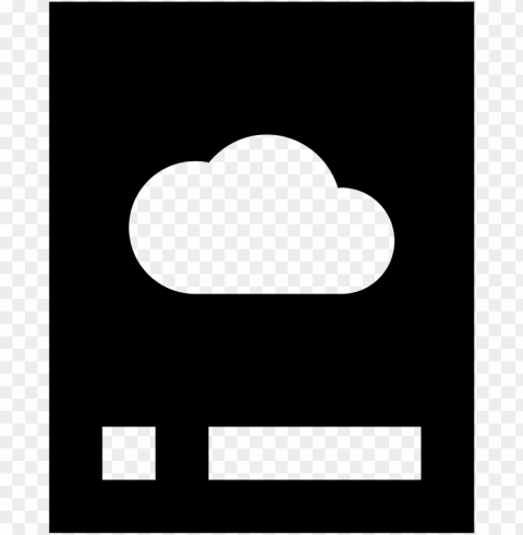 cloud storage icon - icon PNG with isolated background