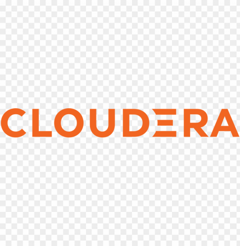 Cloudera Logo HighQuality Transparent PNG Isolated Graphic Design