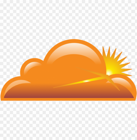 cloudflare logo HighQuality Transparent PNG Isolated Graphic Element