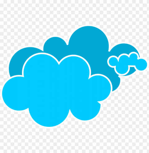 clouds clipart Transparent PNG Isolated Graphic Element