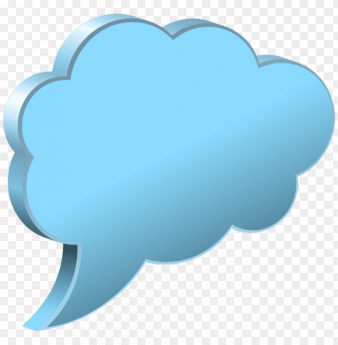 clouds clipart speech bubble - speech bubble cloud PNG pictures with no background required