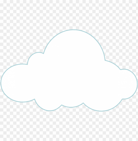clouds drawing PNG without background