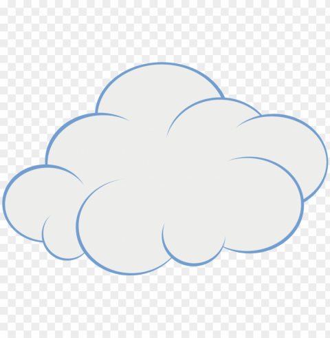 clouds drawing Transparent Background Isolated PNG Art