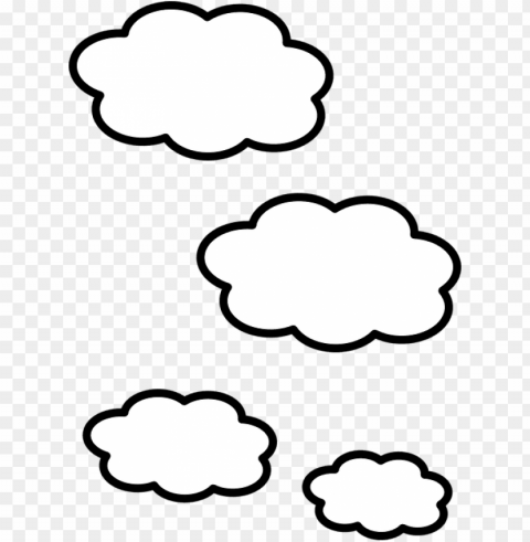 clouds drawing Transparent background PNG artworks