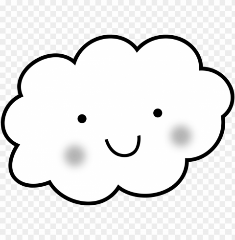 clouds drawing PNG files with no background bundle