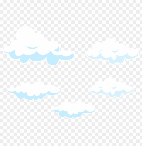 clouds drawing PNG files with transparency